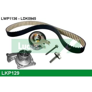Vandens siurblio ir paskirstymo diržo komplektas LUCAS LKP129