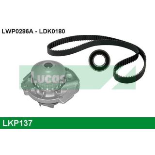 Vandens siurblio ir paskirstymo diržo komplektas LUCAS LKP137