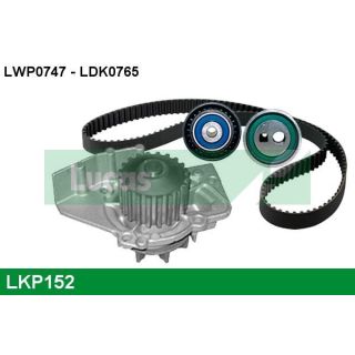 Vandens siurblio ir paskirstymo diržo komplektas LUCAS LKP152