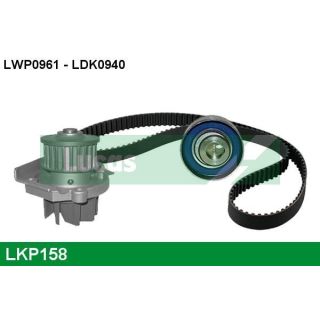 Vandens siurblio ir paskirstymo diržo komplektas LUCAS LKP158