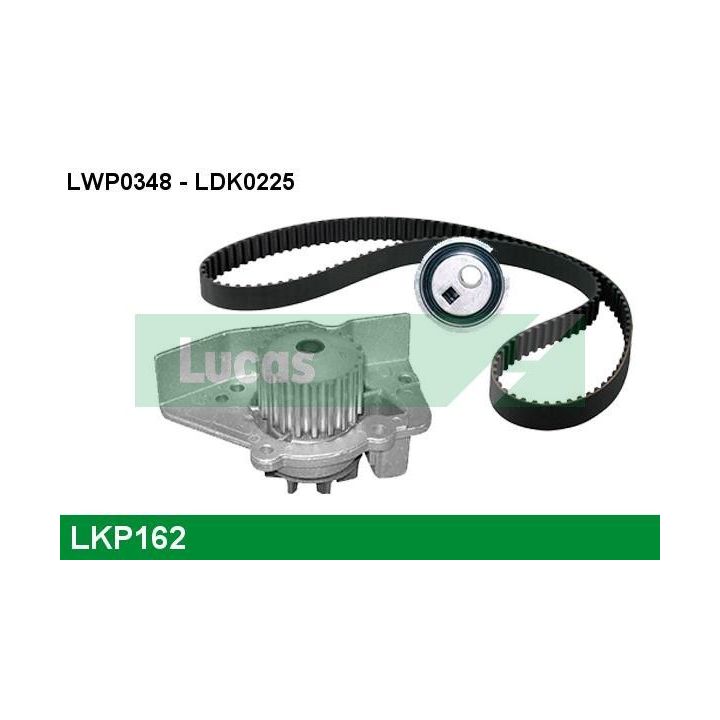 Vandens siurblio ir paskirstymo diržo komplektas LUCAS LKP162