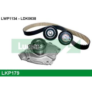 Vandens siurblio ir paskirstymo diržo komplektas LUCAS LKP179
