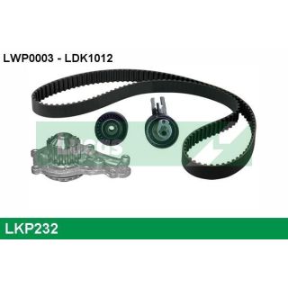 Vandens siurblio ir paskirstymo diržo komplektas LUCAS LKP232