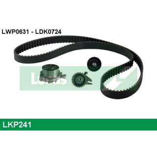 Vandens siurblio ir paskirstymo diržo komplektas LUCAS LKP241