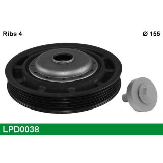 Skriemulys, alkūninis velenas LUCAS LPD0038