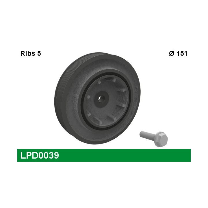 Skriemulys, alkūninis velenas LUCAS LPD0039