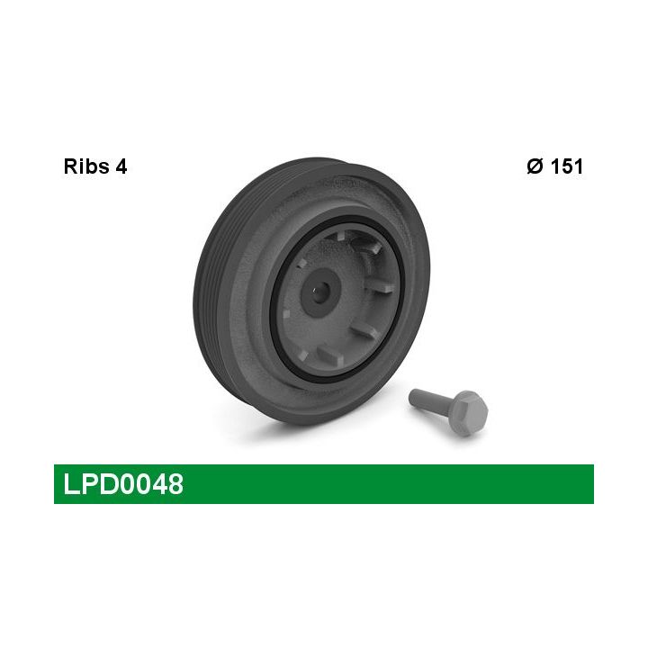 Skriemulys, alkūninis velenas LUCAS LPD0048