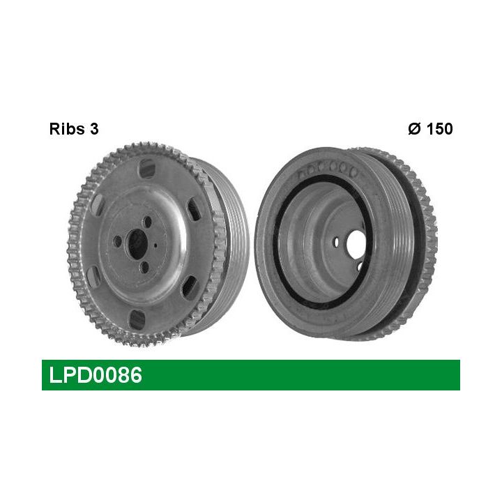 Skriemulys, alkūninis velenas LUCAS LPD0086
