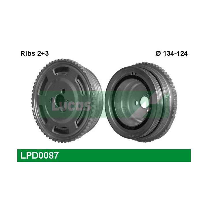 Skriemulys, alkūninis velenas LUCAS LPD0087