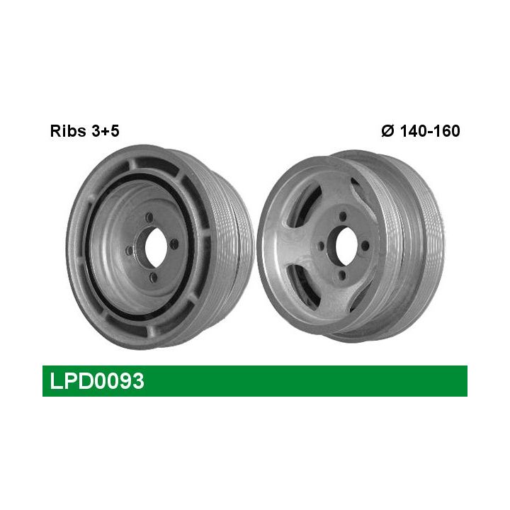 Skriemulys, alkūninis velenas LUCAS LPD0093