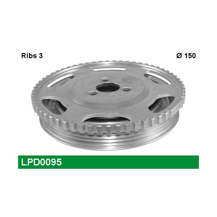Skriemulys, alkūninis velenas LUCAS LPD0095