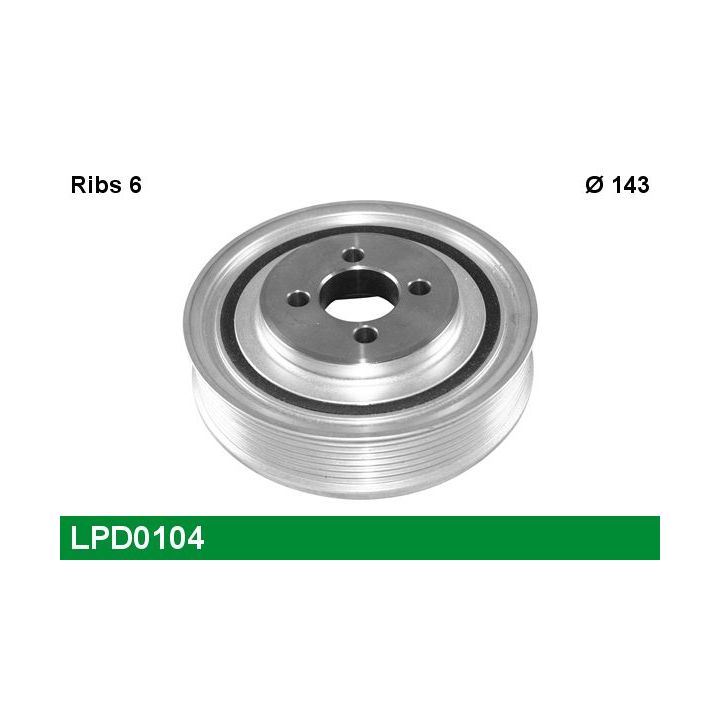 Skriemulys, alkūninis velenas LUCAS LPD0104