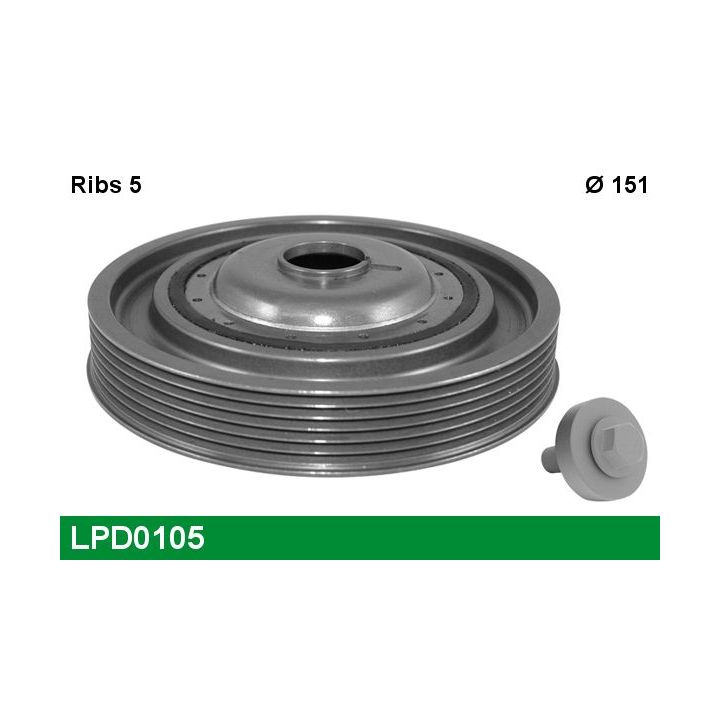 Skriemulys, alkūninis velenas LUCAS LPD0105