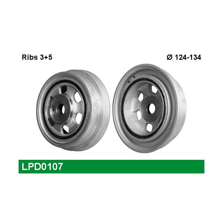 Skriemulys, alkūninis velenas LUCAS LPD0107