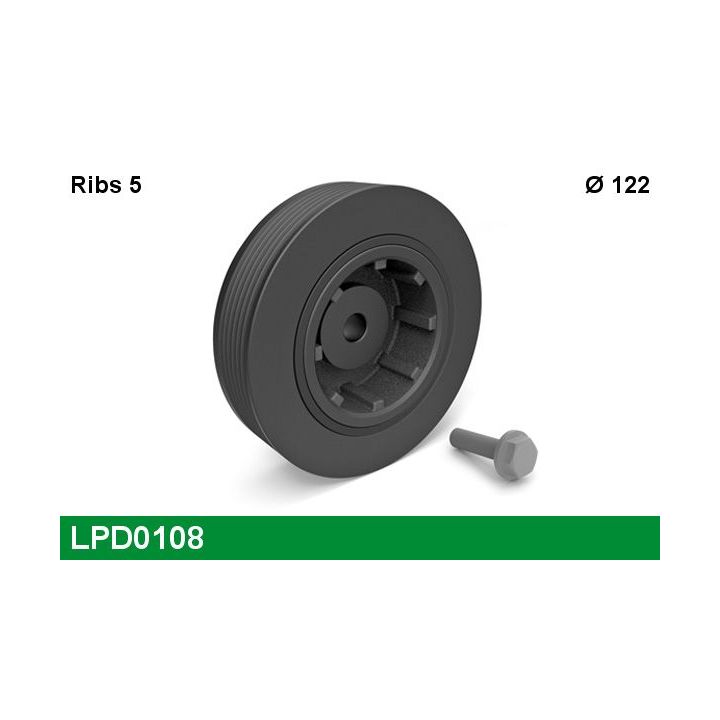 Skriemulys, alkūninis velenas LUCAS LPD0108