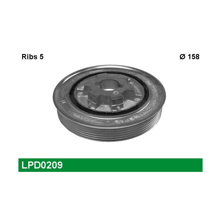 Skriemulys, alkūninis velenas LUCAS LPD0209
