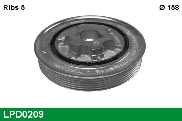 Skriemulys, alkūninis velenas LUCAS LPD0209