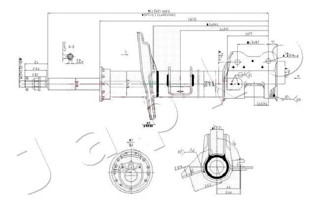 Amortizatorius JAPKO MJ00159