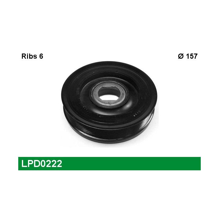 Skriemulys, alkūninis velenas LUCAS LPD0222