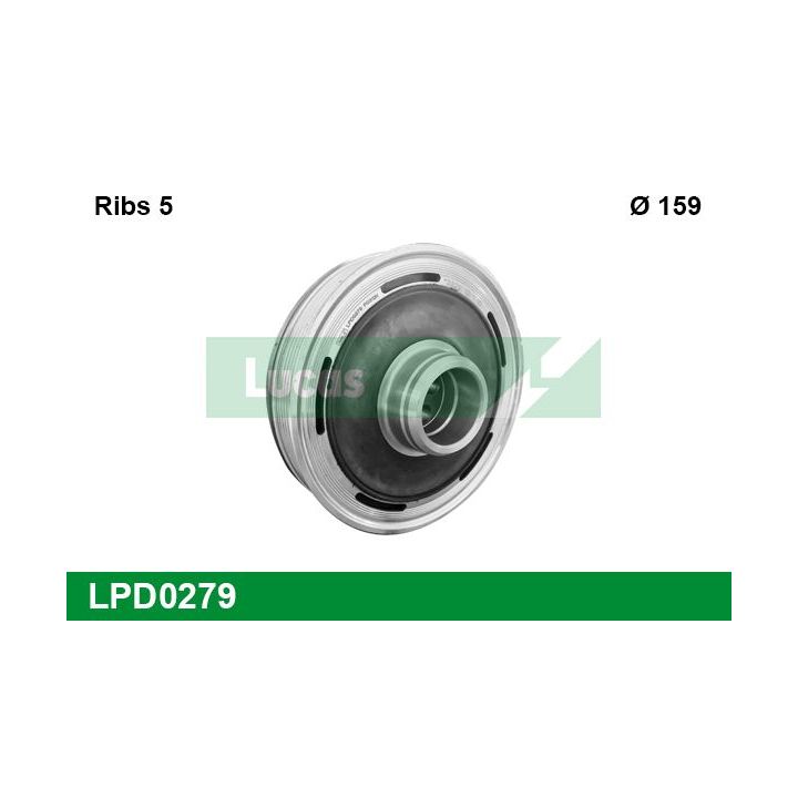 Skriemulys, alkūninis velenas LUCAS LPD0279