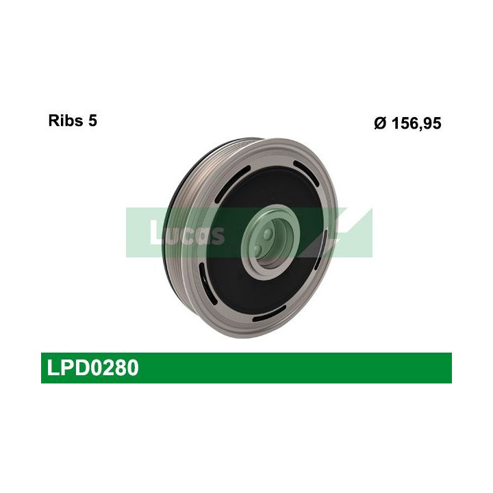 Skriemulys, alkūninis velenas LUCAS LPD0280