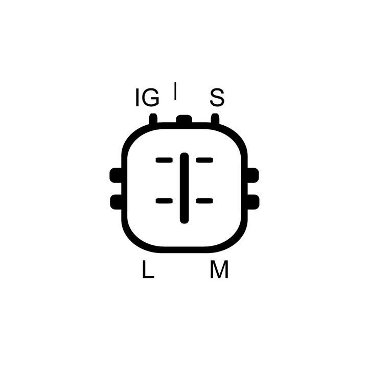 Kintamosios srovės generatorius DRI 2353551302