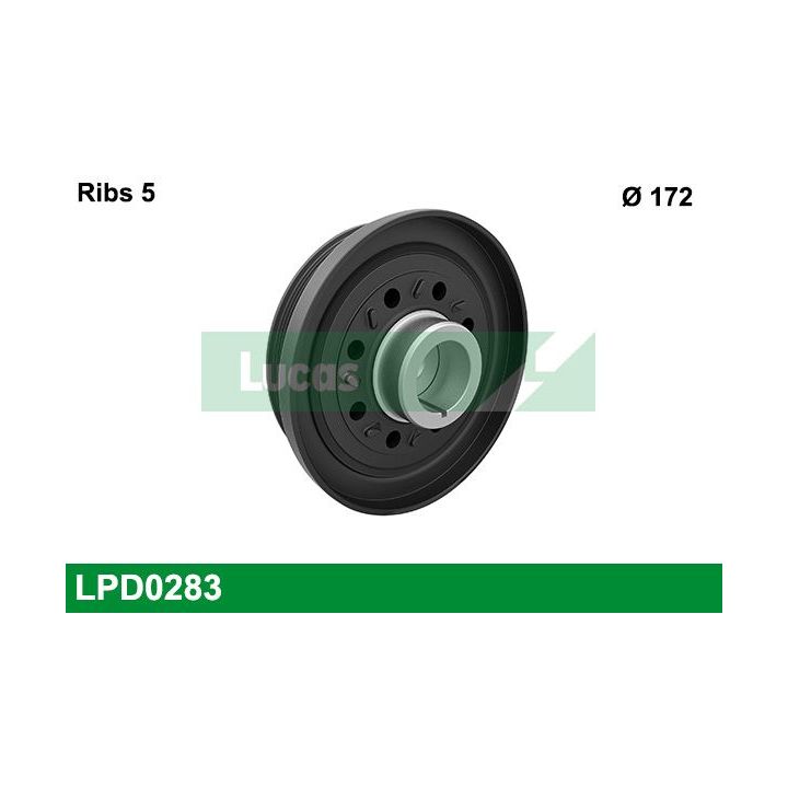 Skriemulys, alkūninis velenas LUCAS LPD0283