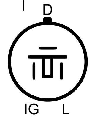 Kintamosios srovės generatorius DRI 243110552