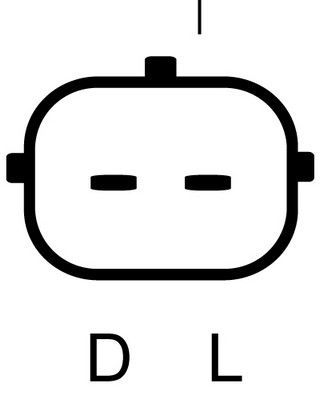 Kintamosios srovės generatorius DRI 543132702