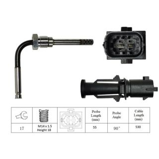 Jutiklis, išmetamųjų dujų temperatūra LUCAS LGS6062