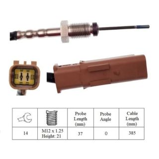 Jutiklis, išmetamųjų dujų temperatūra LUCAS LGS6097