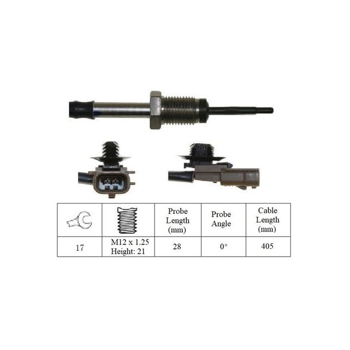 Jutiklis, išmetamųjų dujų temperatūra LUCAS LGS7003