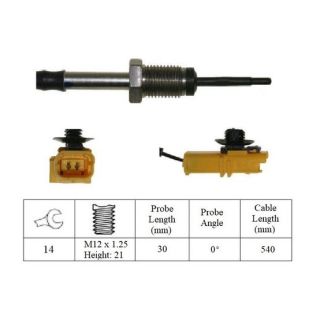 Jutiklis, išmetamųjų dujų temperatūra LUCAS LGS7006