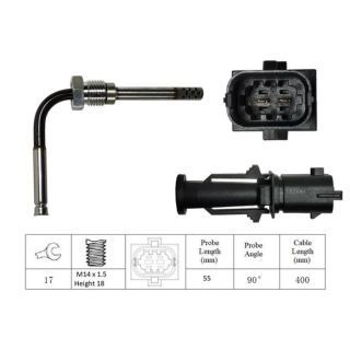 Jutiklis, išmetamųjų dujų temperatūra LUCAS LGS7010