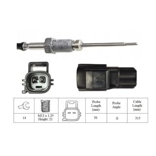 Jutiklis, išmetamųjų dujų temperatūra LUCAS LGS7050