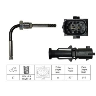 Jutiklis, išmetamųjų dujų temperatūra LUCAS LGS7097