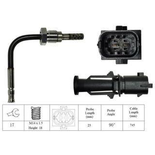 Jutiklis, išmetamųjų dujų temperatūra LUCAS LGS7099