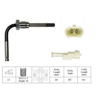 Jutiklis, išmetamųjų dujų temperatūra LUCAS LGS7203
