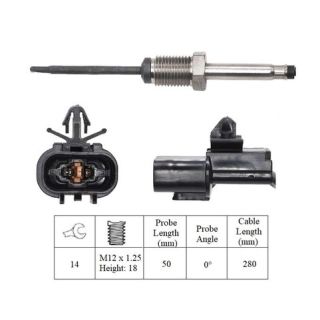 Jutiklis, išmetamųjų dujų temperatūra LUCAS LGS7278