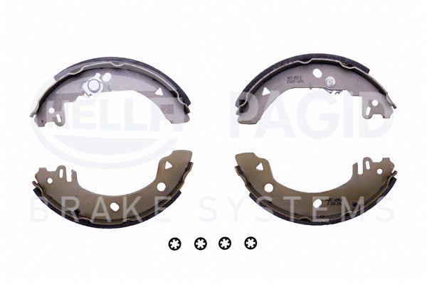 Stabdžių trinkelių komplektas HELLA PAGID 8DB 355 001-041