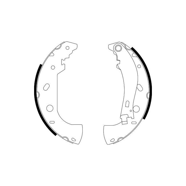 Stabdžių trinkelių komplektas HELLA PAGID 8DB 355 001-841