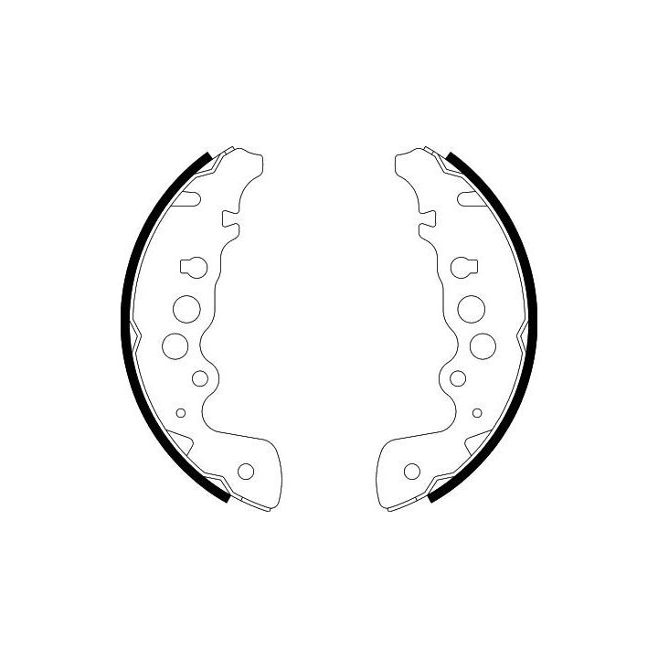 Stabdžių trinkelių komplektas HELLA PAGID 8DB 355 001-921