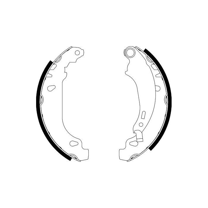 Stabdžių trinkelių komplektas HELLA PAGID 8DB 355 002-261