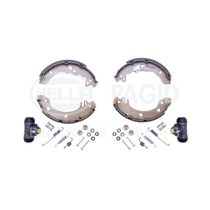 Stabdžių trinkelių komplektas HELLA PAGID 8DB 355 003-131