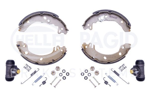 Stabdžių trinkelių komplektas HELLA PAGID 8DB 355 003-131