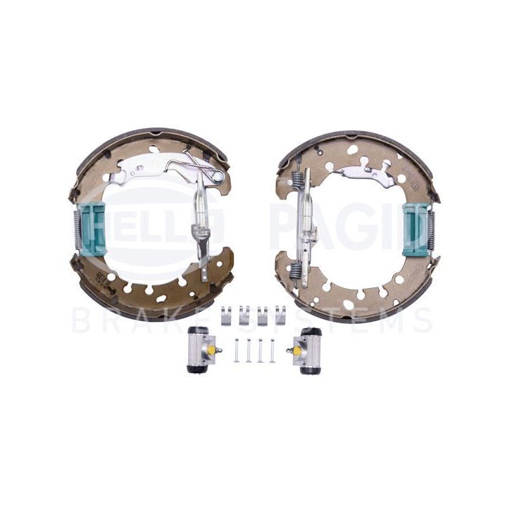 Stabdžių trinkelių komplektas HELLA PAGID 8DB 355 005-181