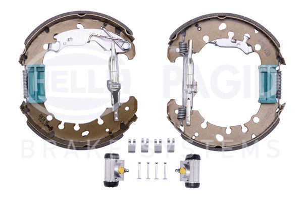 Stabdžių trinkelių komplektas HELLA PAGID 8DB 355 005-181