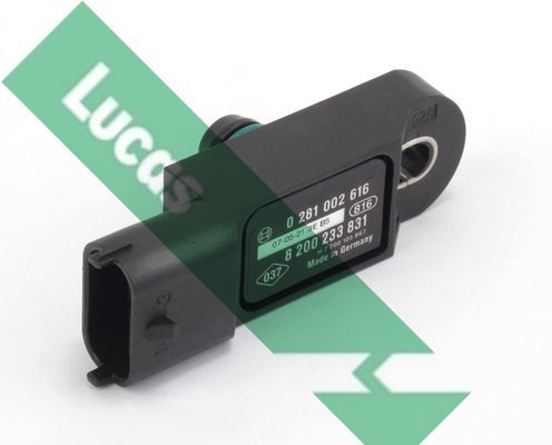 Jutiklis, įsiurbimo kolektoriaus slėgis LUCAS SEB7043