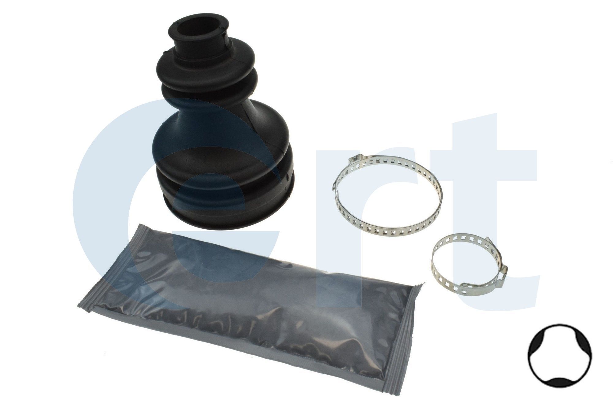 Gofruotoji membrana, kardaninis velenas ERT 500064