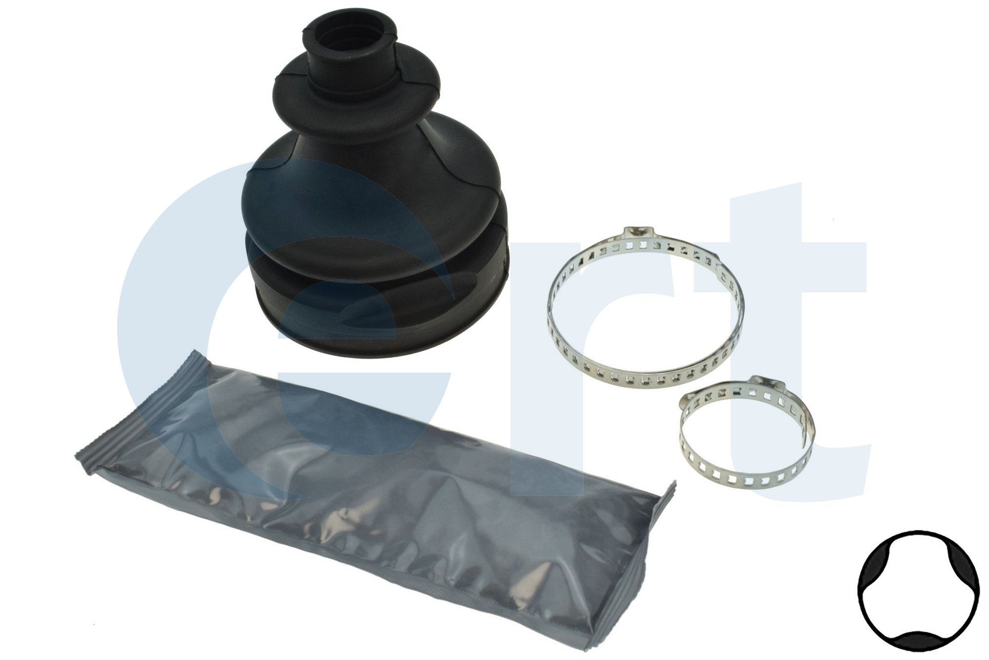 Gofruotoji membrana, kardaninis velenas ERT 500319